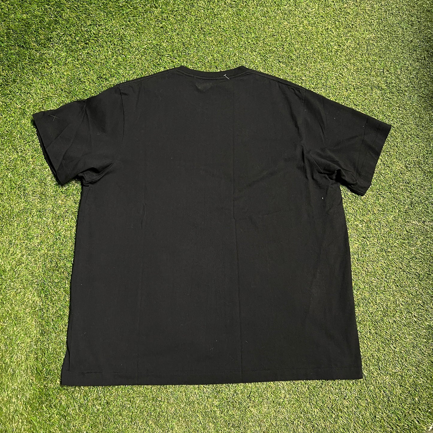 Kaws Sesame ST Uniqlo Cookie Monster Pocket Black Tee Size XXL NEW x9512