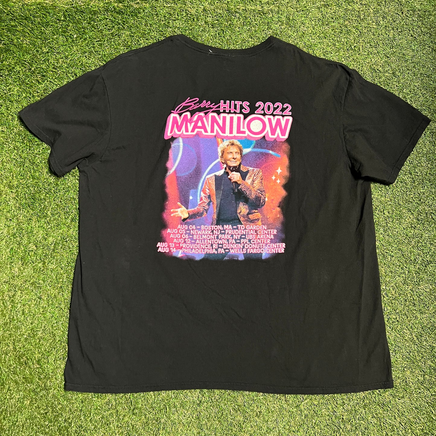 Barry Manilow Takes 2022 Tour Tee Size Large