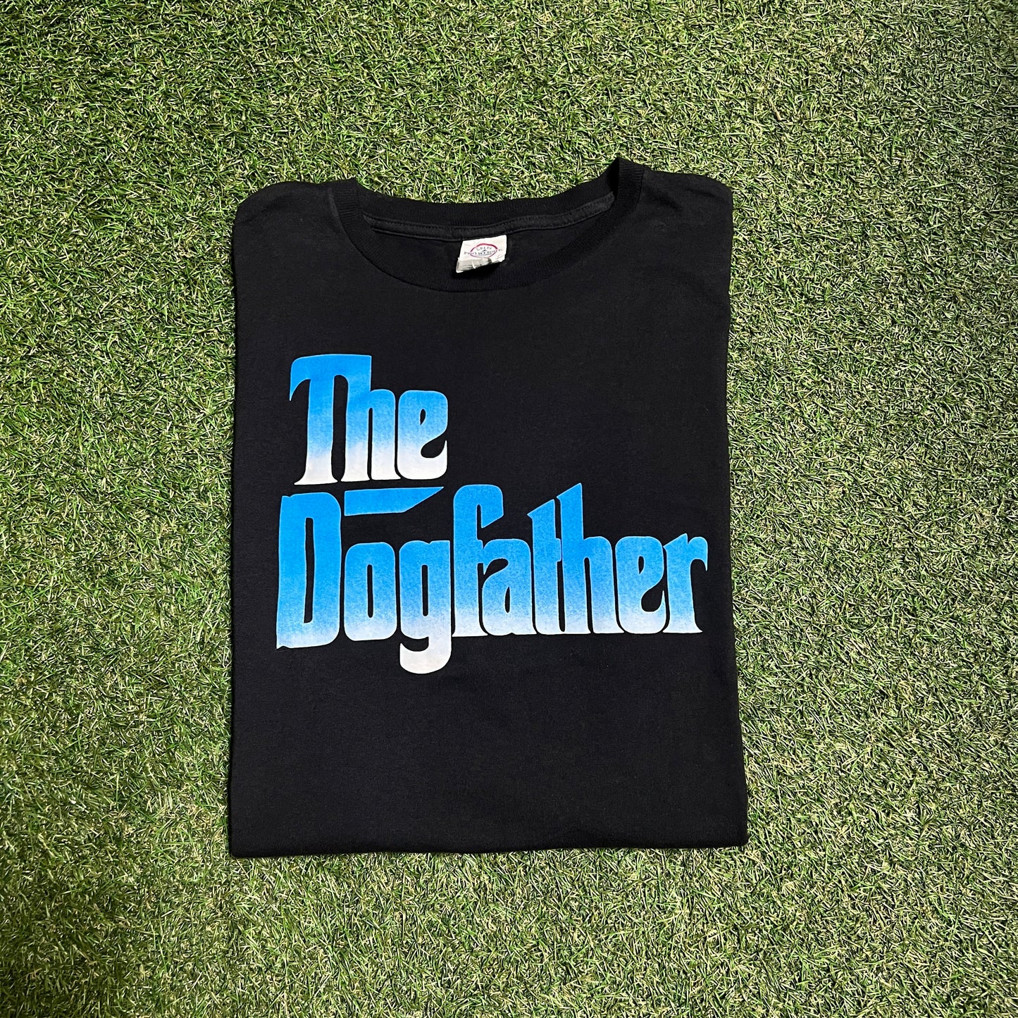 The dogfather tee black Size Large USED v12380