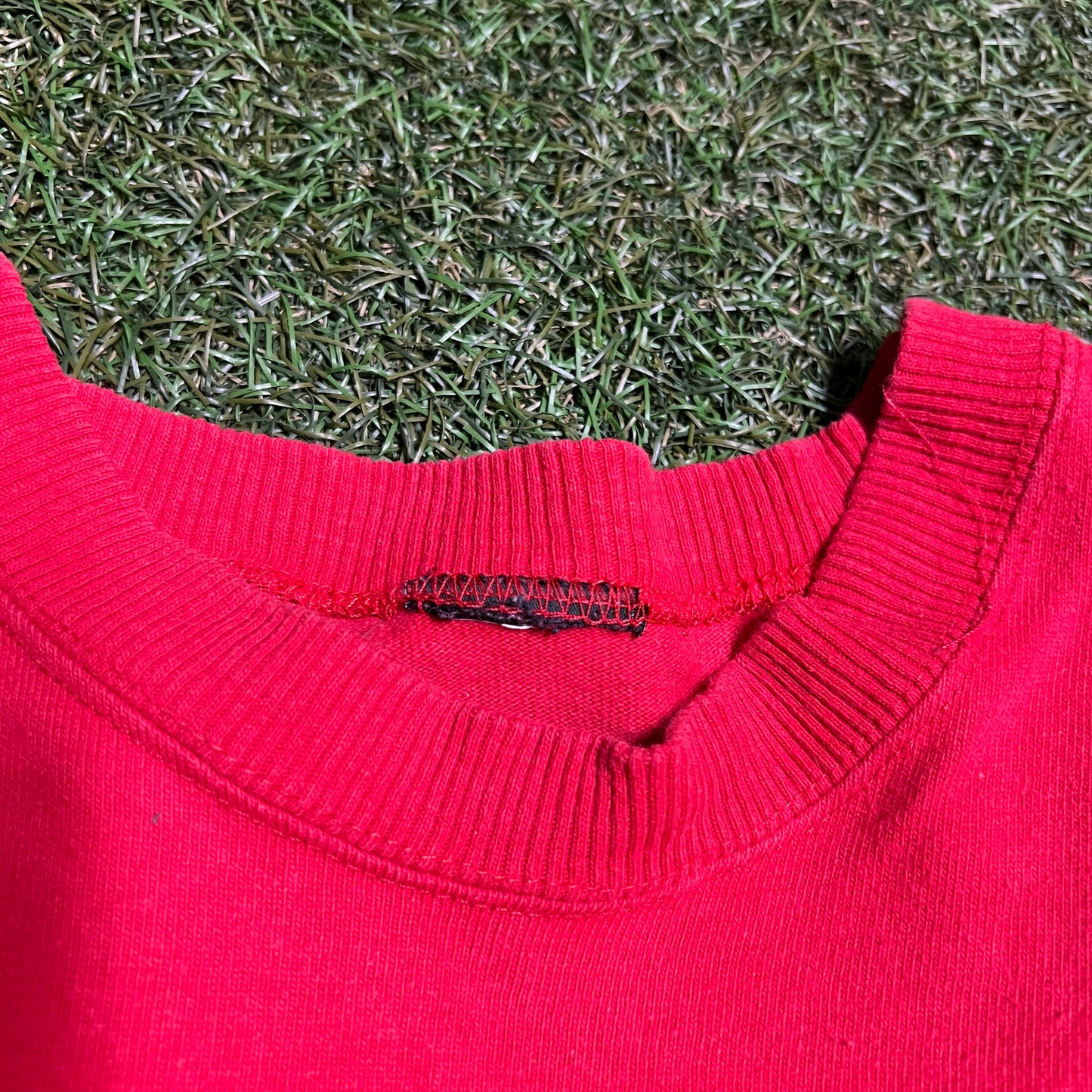 Air Jordan Multiple Jumpan Red Tee Size XL USED v9008