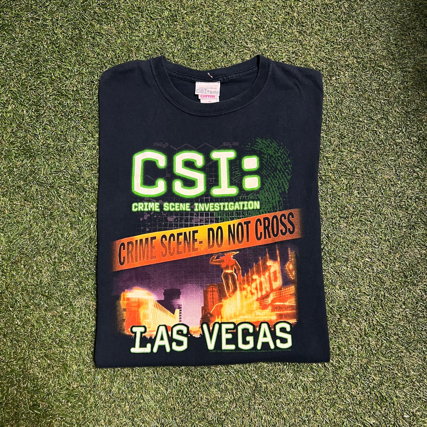2003 CSI tee navy Size XXL USED v13166