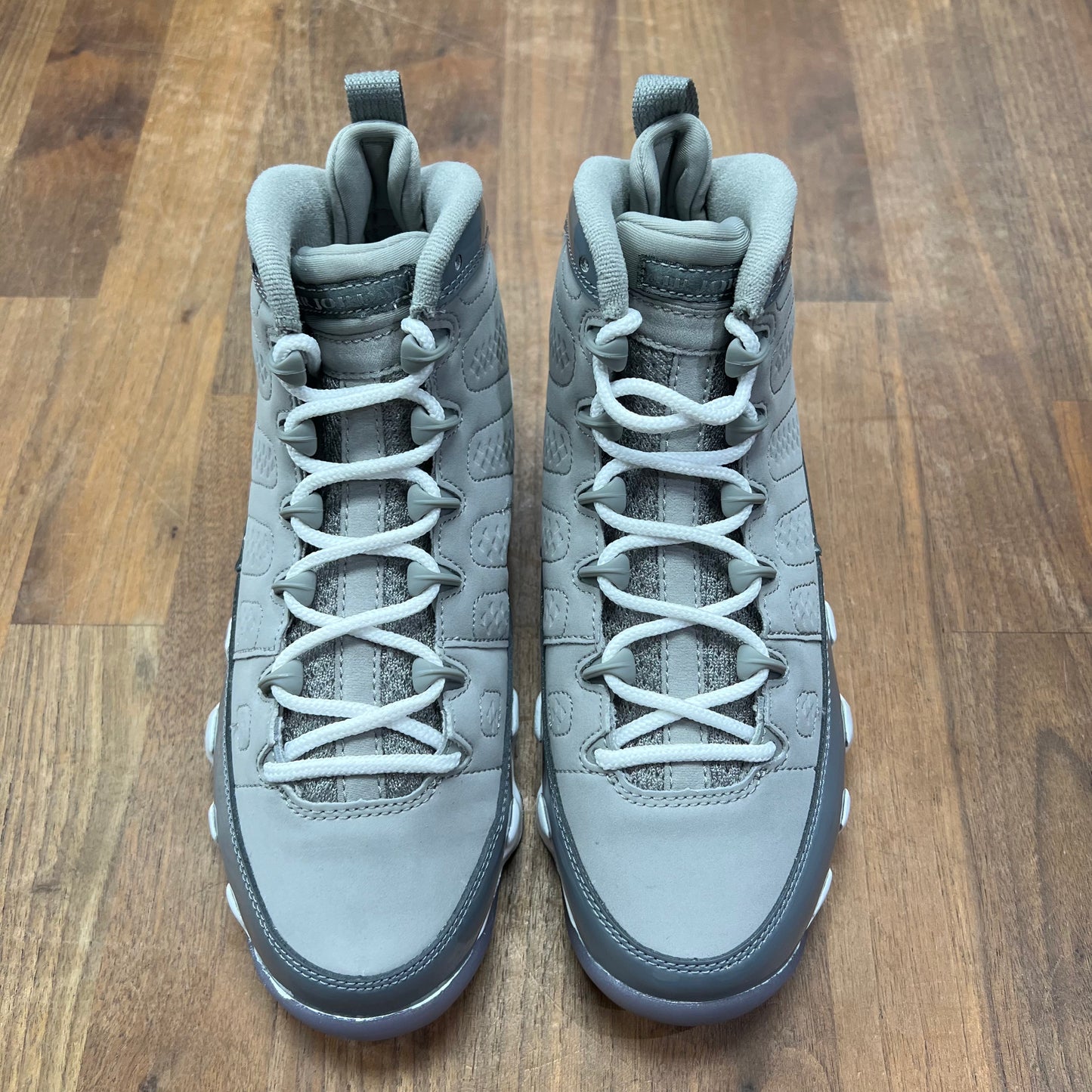 Jordan 9 Cool Grey (2025) Size 4Y NEW s16336