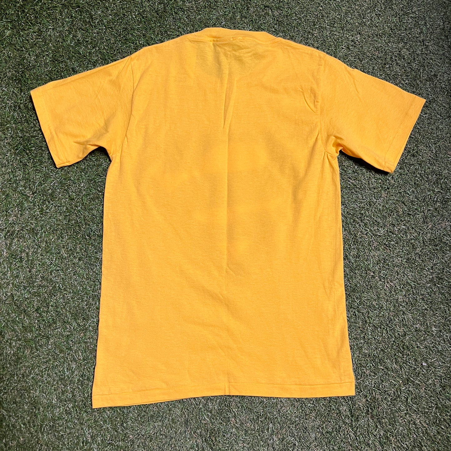 Yellow superman tee changes tag Size Small USED v11879