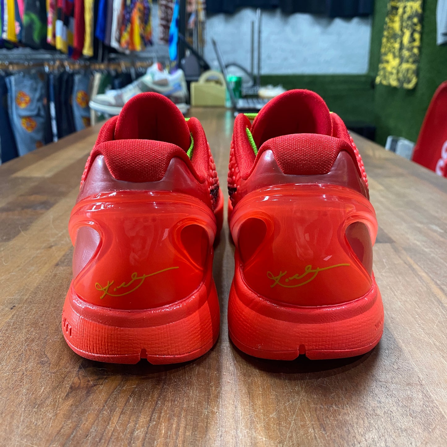 Nike Kobe 6 Protro Reverse Grinch NEW Size 9 S14897