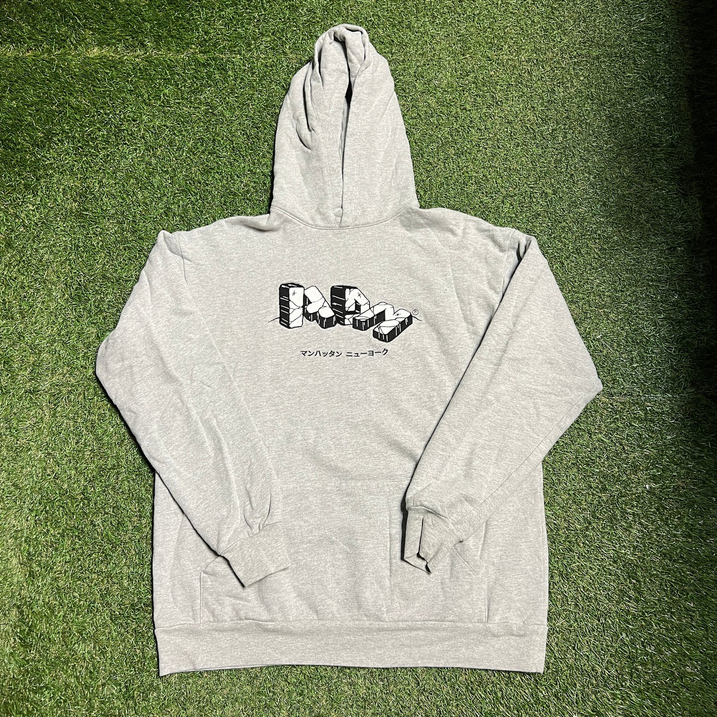 Hidden NY Artifact hoodie grey Size Medium USED x11793