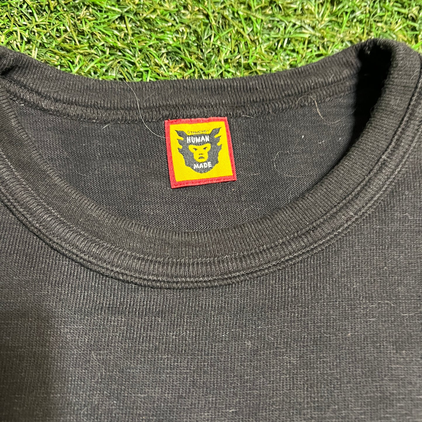 Human Made Curry Up Tee Black Size Medium Used X11873