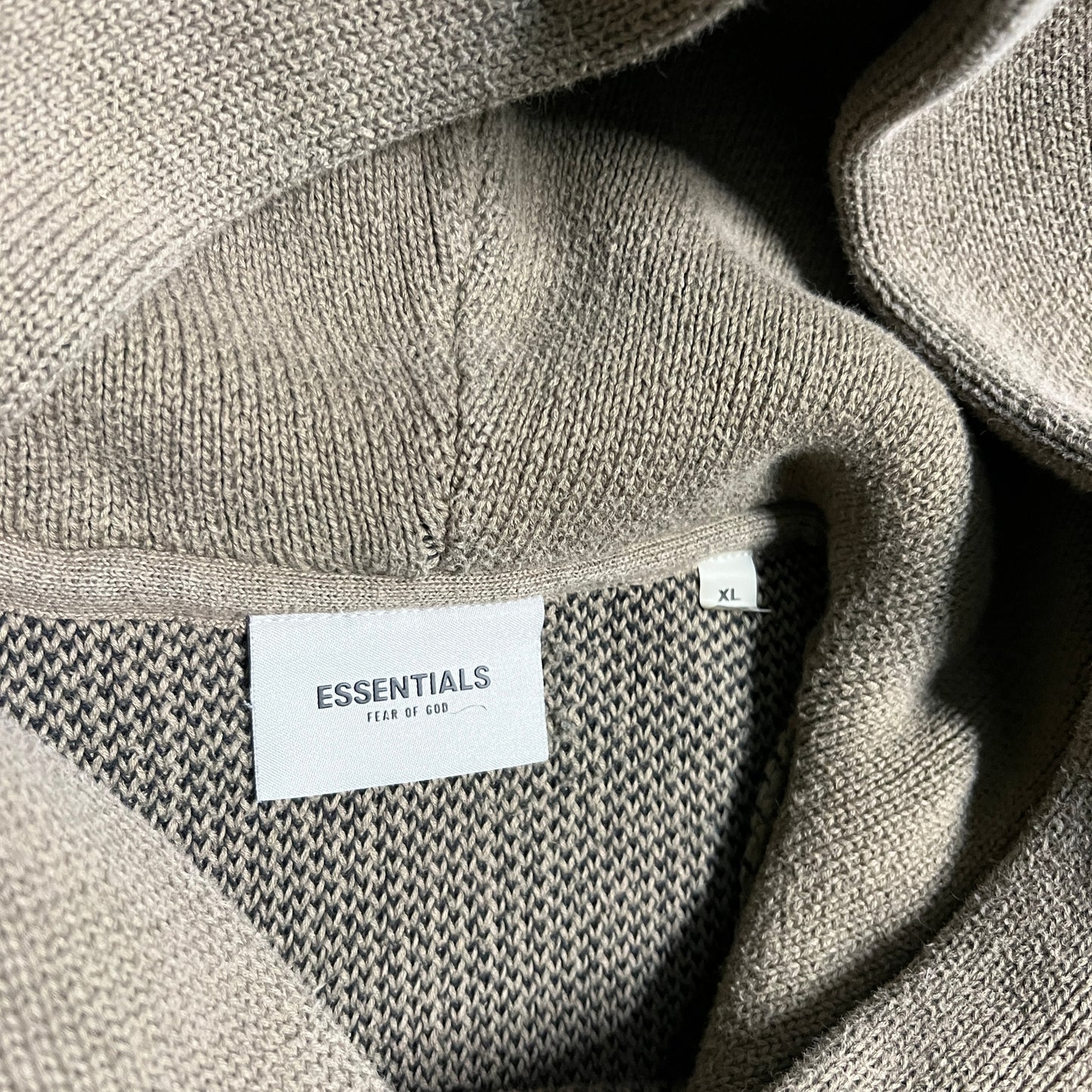 Fear of God Essentials Knit Pull Over Pistachio Size XL Used X12878