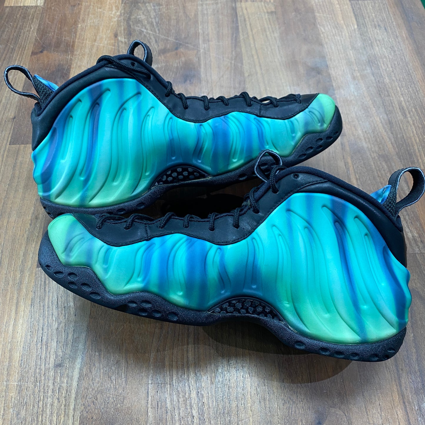 Nike Foamposite One Nothern Lights Size 8.5 USED REP BOX s15198