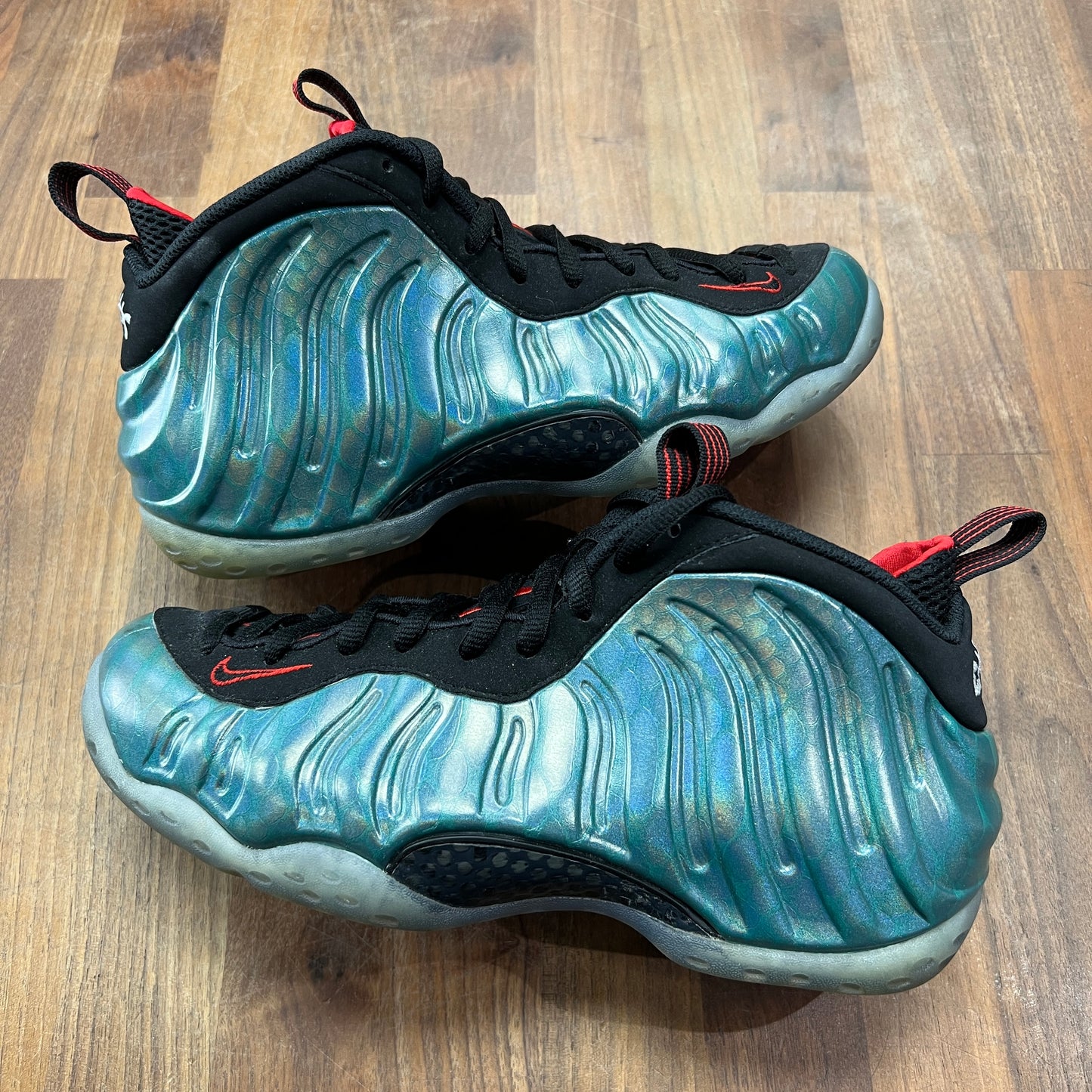 Nike Foamposite One Gone Fishing Size 9 USED s15200