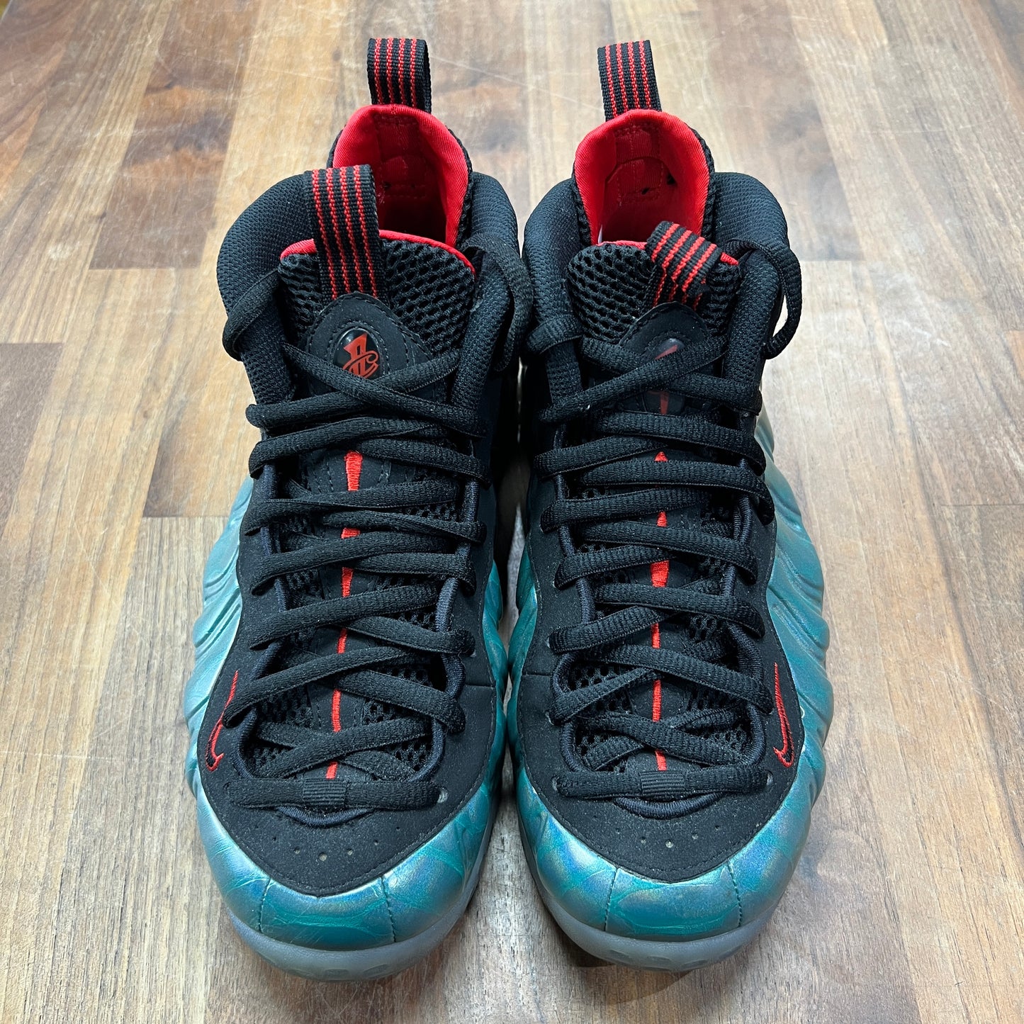 Nike Foamposite One Gone Fishing Size 9 USED s15200