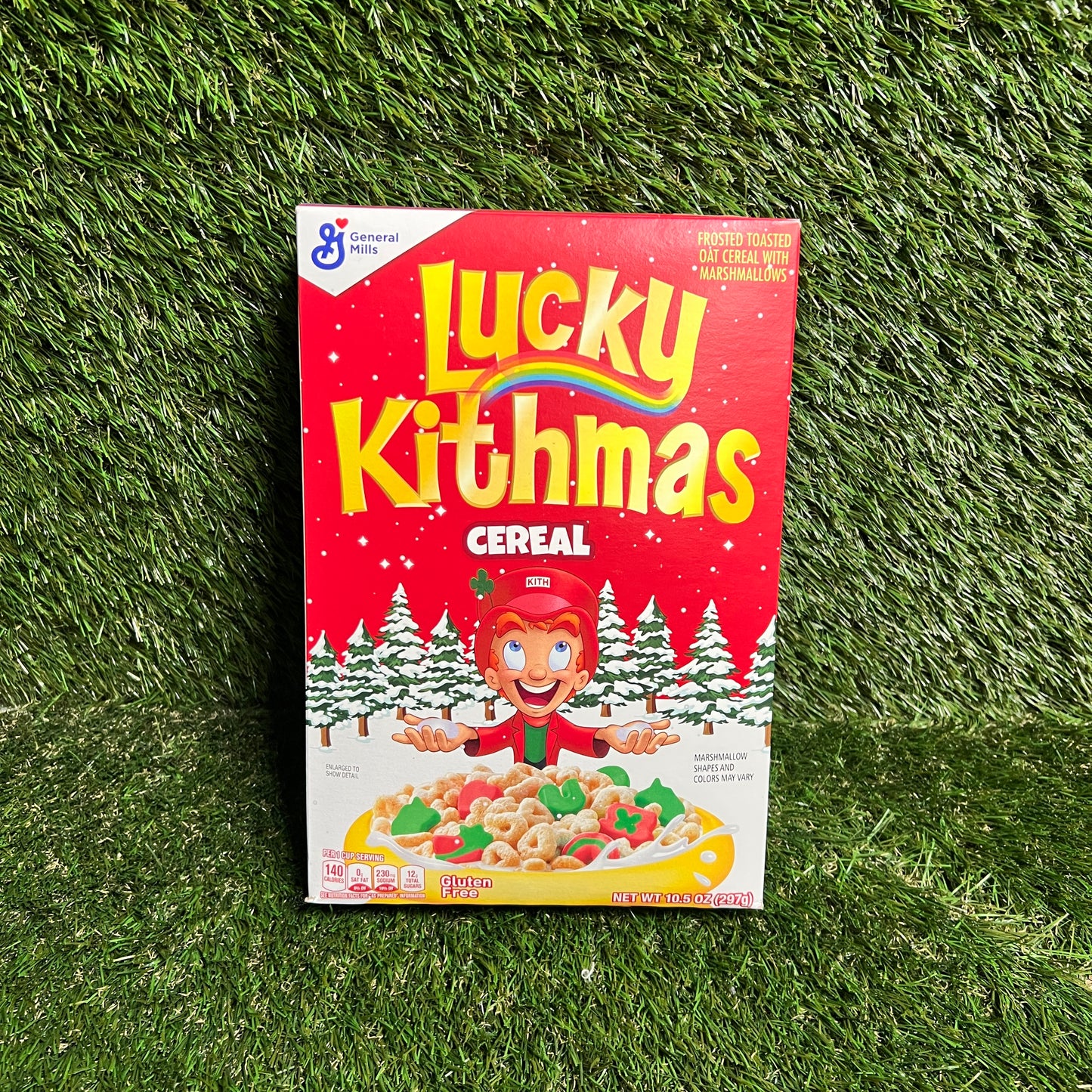 Kith Lucky Kithmas Lucky Charms Cereal Box NEW x11762