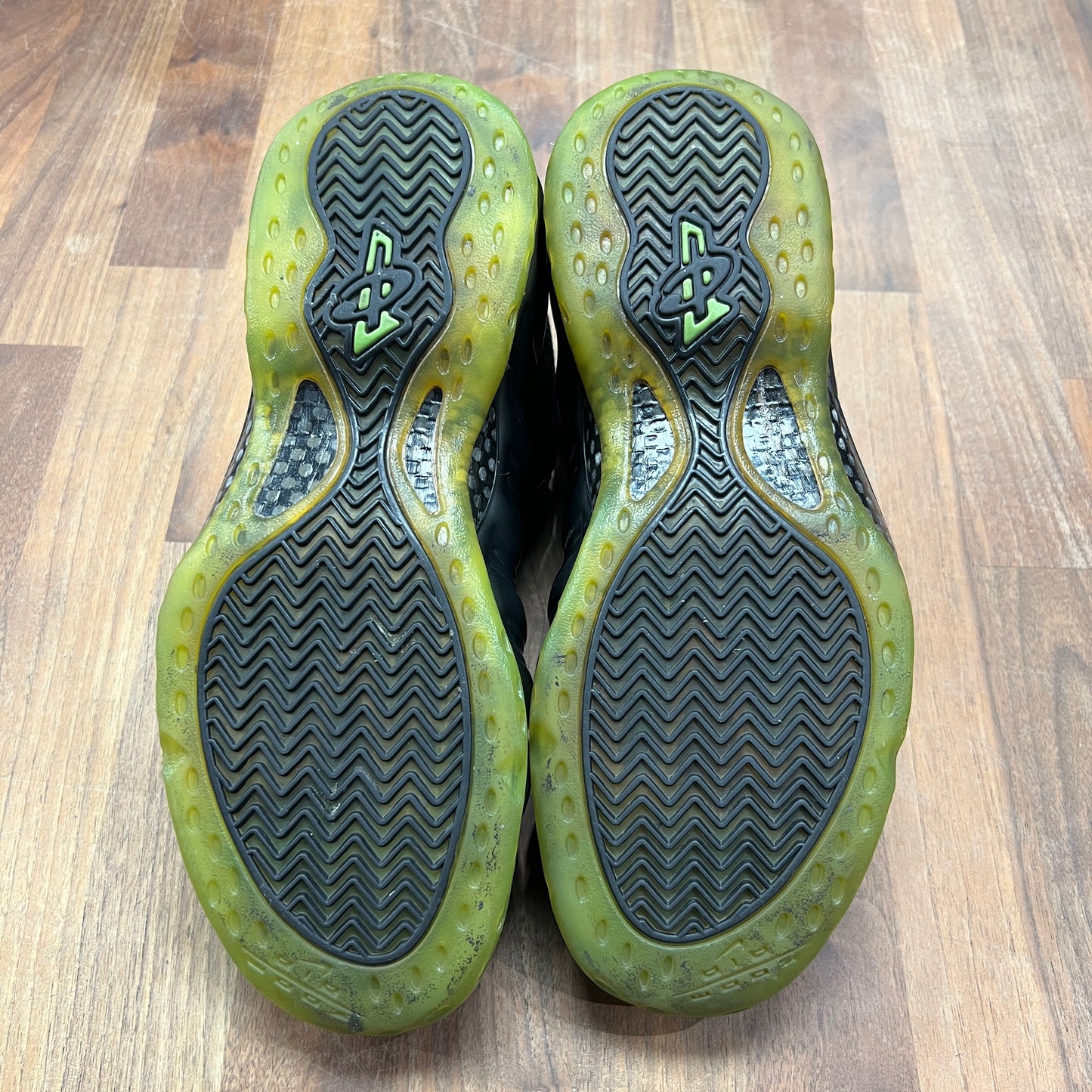 Nike Air Foamposite One Green Goblin (HOH) Size 10.5 Used S15322