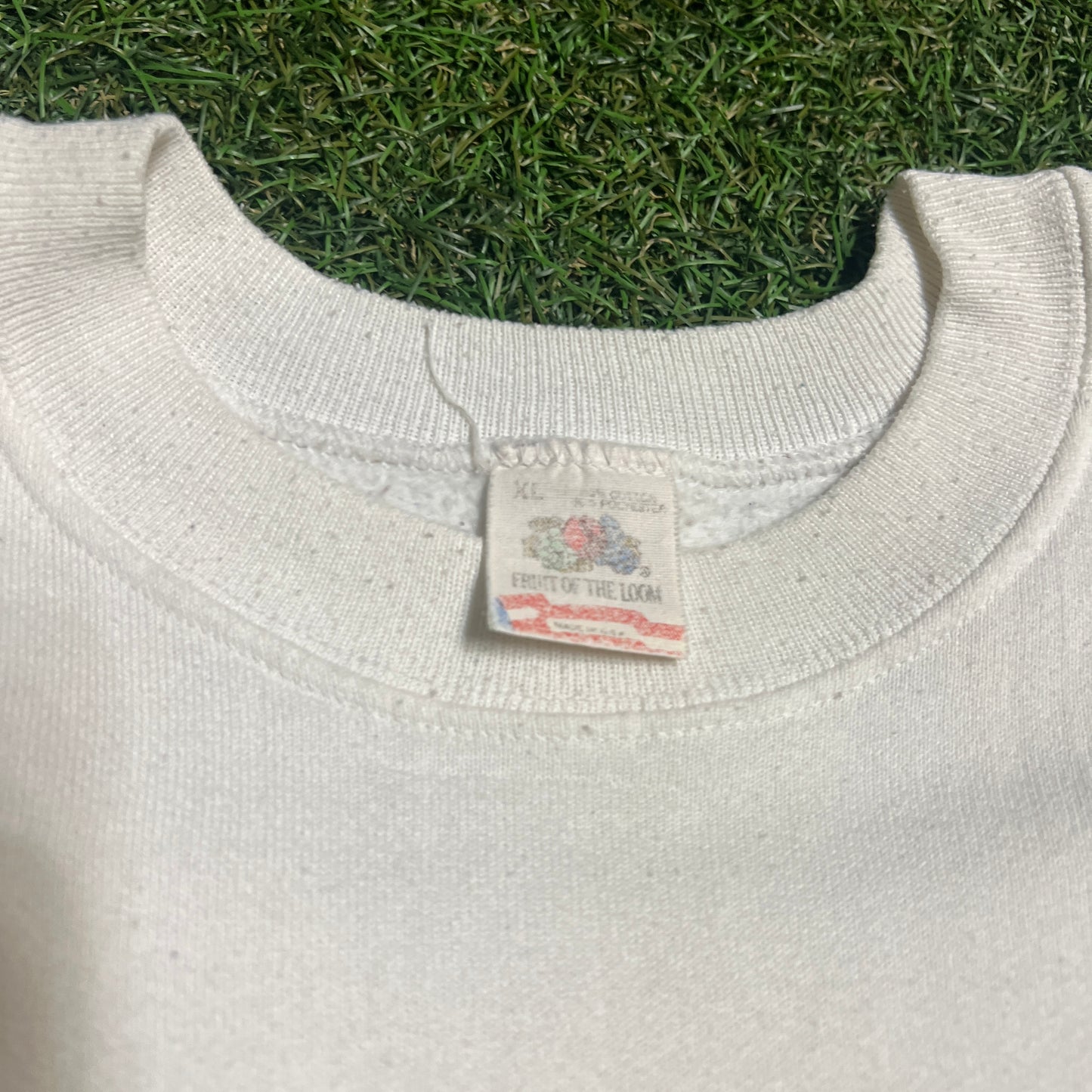 1990s MLK "Remeber the Dream" White Crewneck Size XL USED v14385