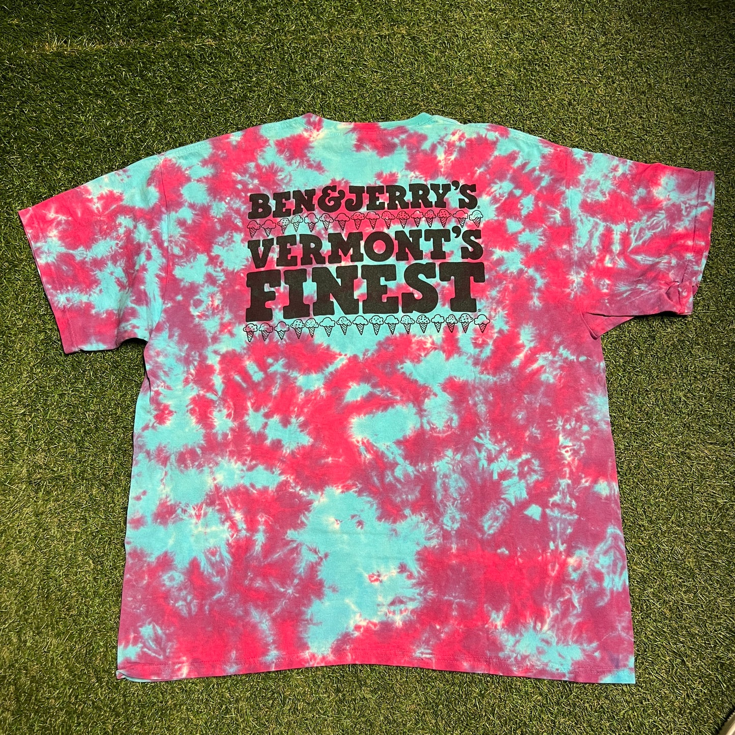 2000s Cherry Garcia Tie Dye Tee Size XL USED v15519