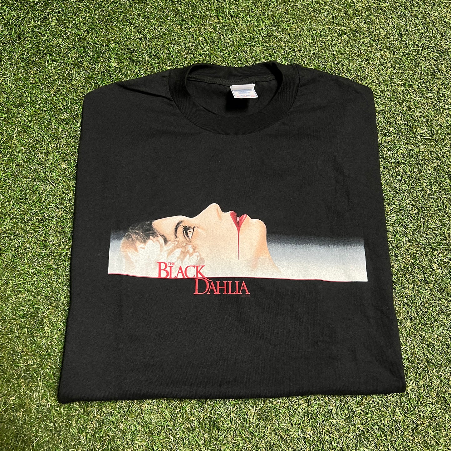 2006 Black Dahlia Black Movie Promo Tee Size XL USED v15518