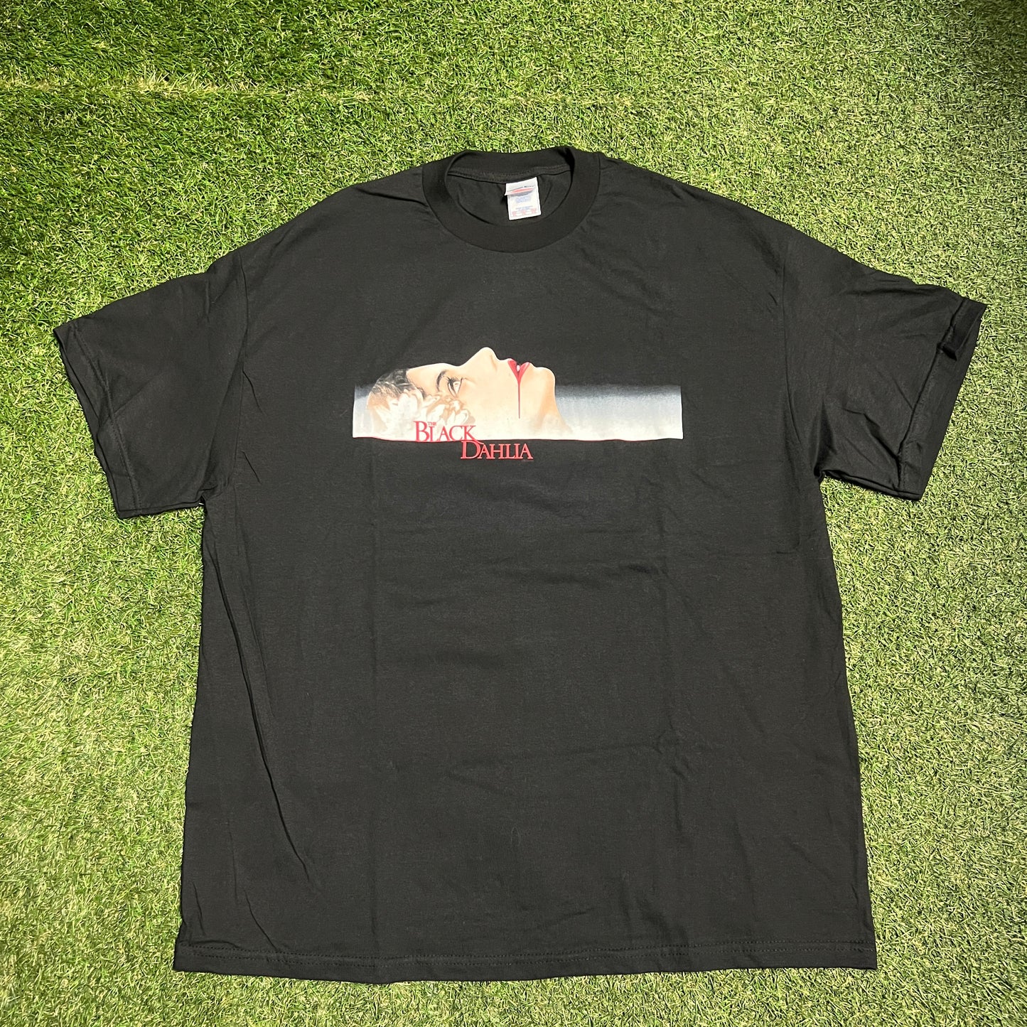 2006 Black Dahlia Black Movie Promo Tee Size XL USED v15518