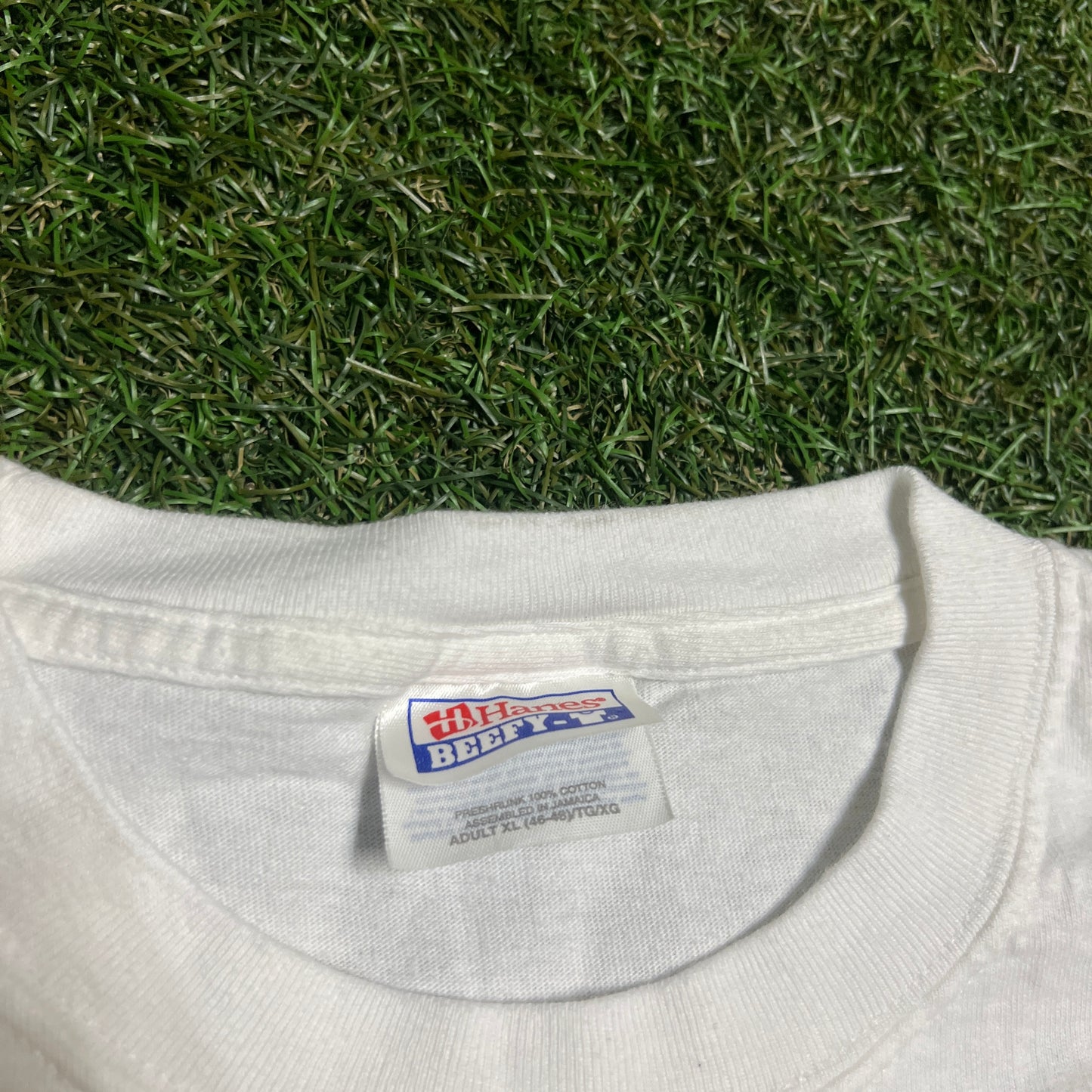 2002 Apple Soho White Shop Tee Size XL USED v15514