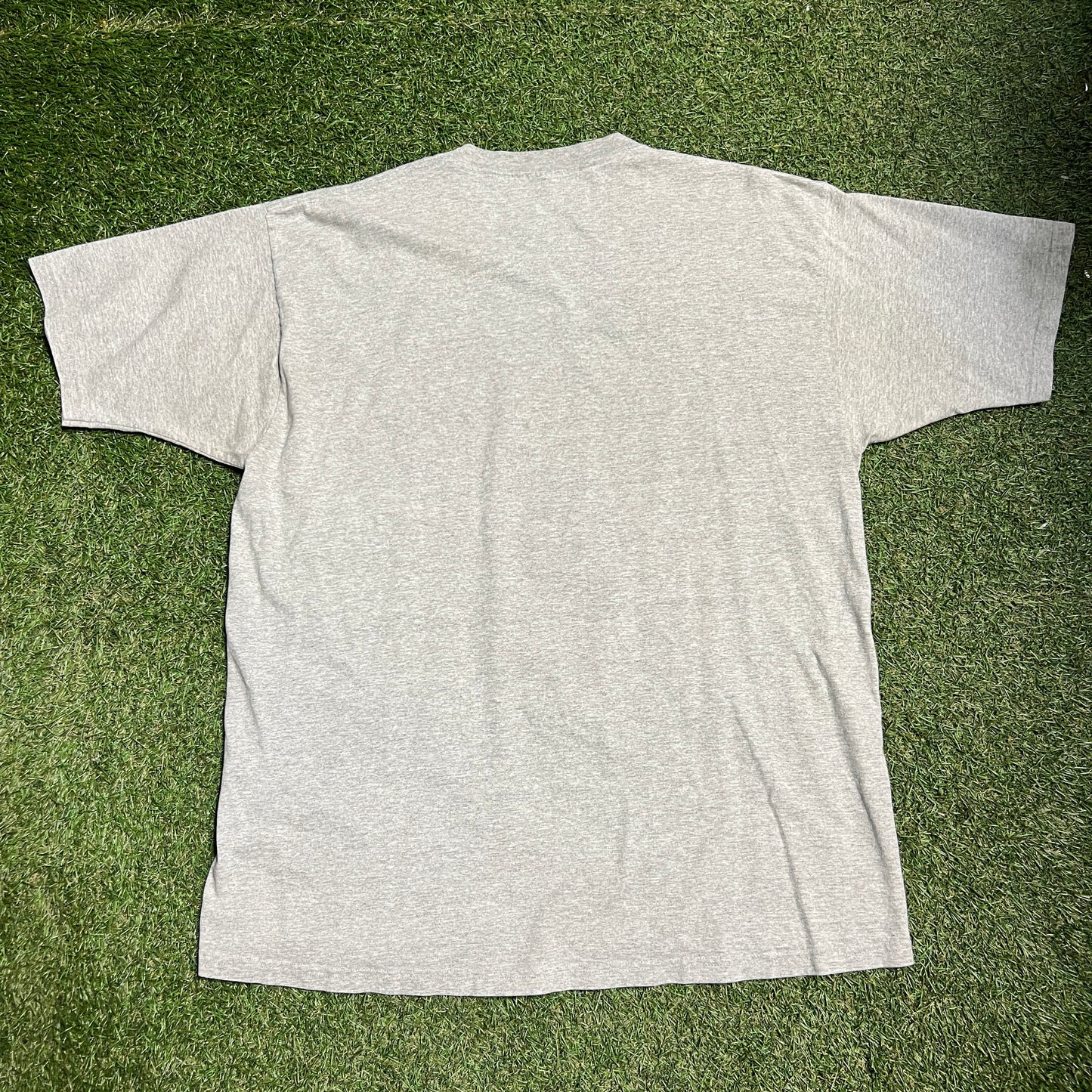 2002 Nets NBA Finals Eastern Conference Champs Grey Tee Size XXL USED v14413
