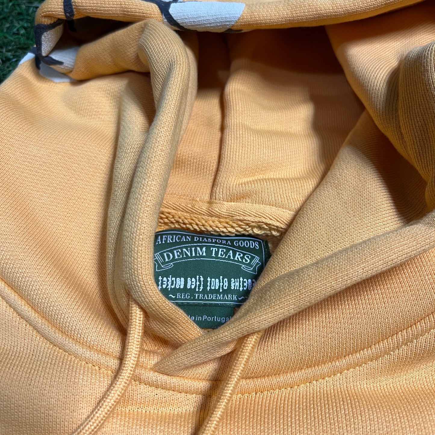 CPFM x Denim Tears Wreath Hoodie Yellow Size XL NEW x12117