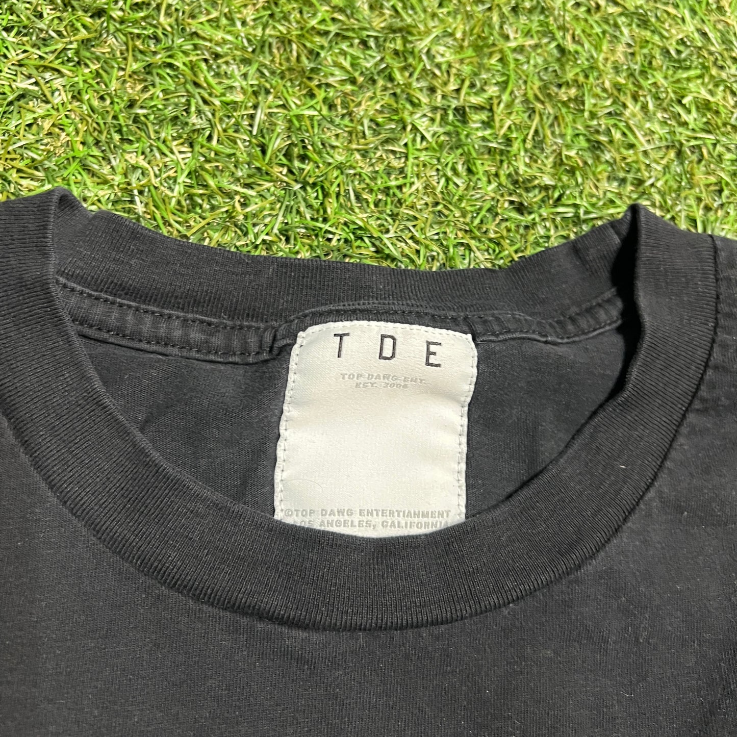 TDE "Bulldogs" Black Longsleeve Tee Size XL USED v15595