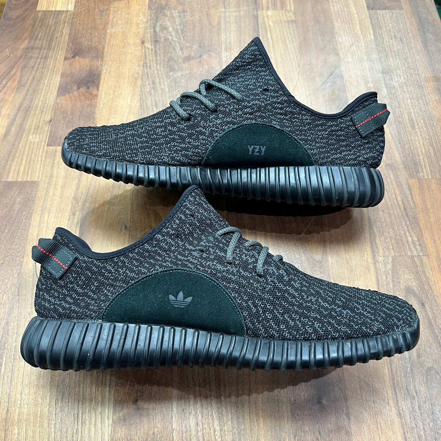 Yeezy 350 Pirate Black (2015) Size 13 USED s15687