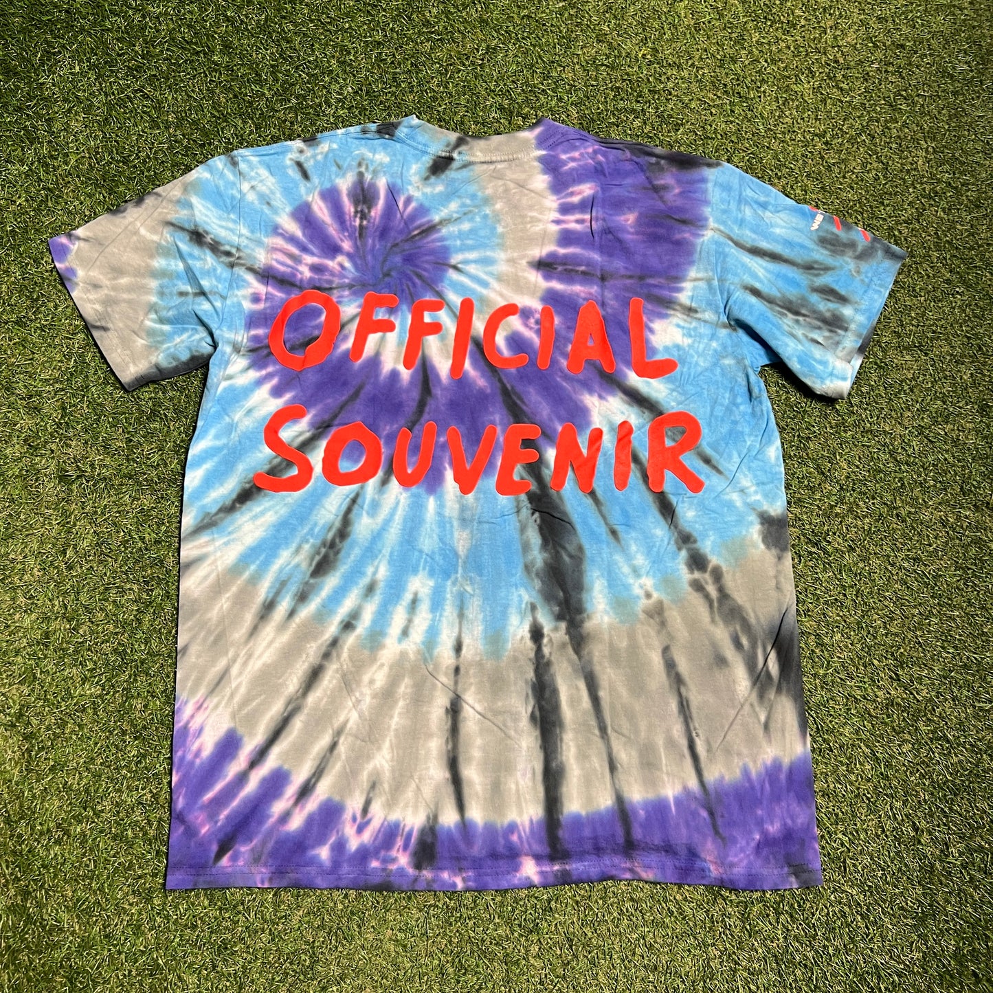 Travis Scott Astroworld Houston Tie Dye Tee Size XL NEW x13045