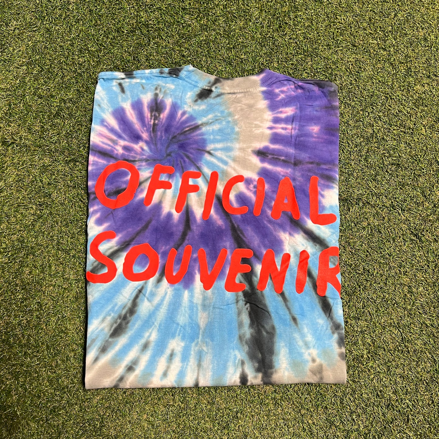 Travis Scott Astroworld Houston Tie Dye Tee Size XL NEW x13045