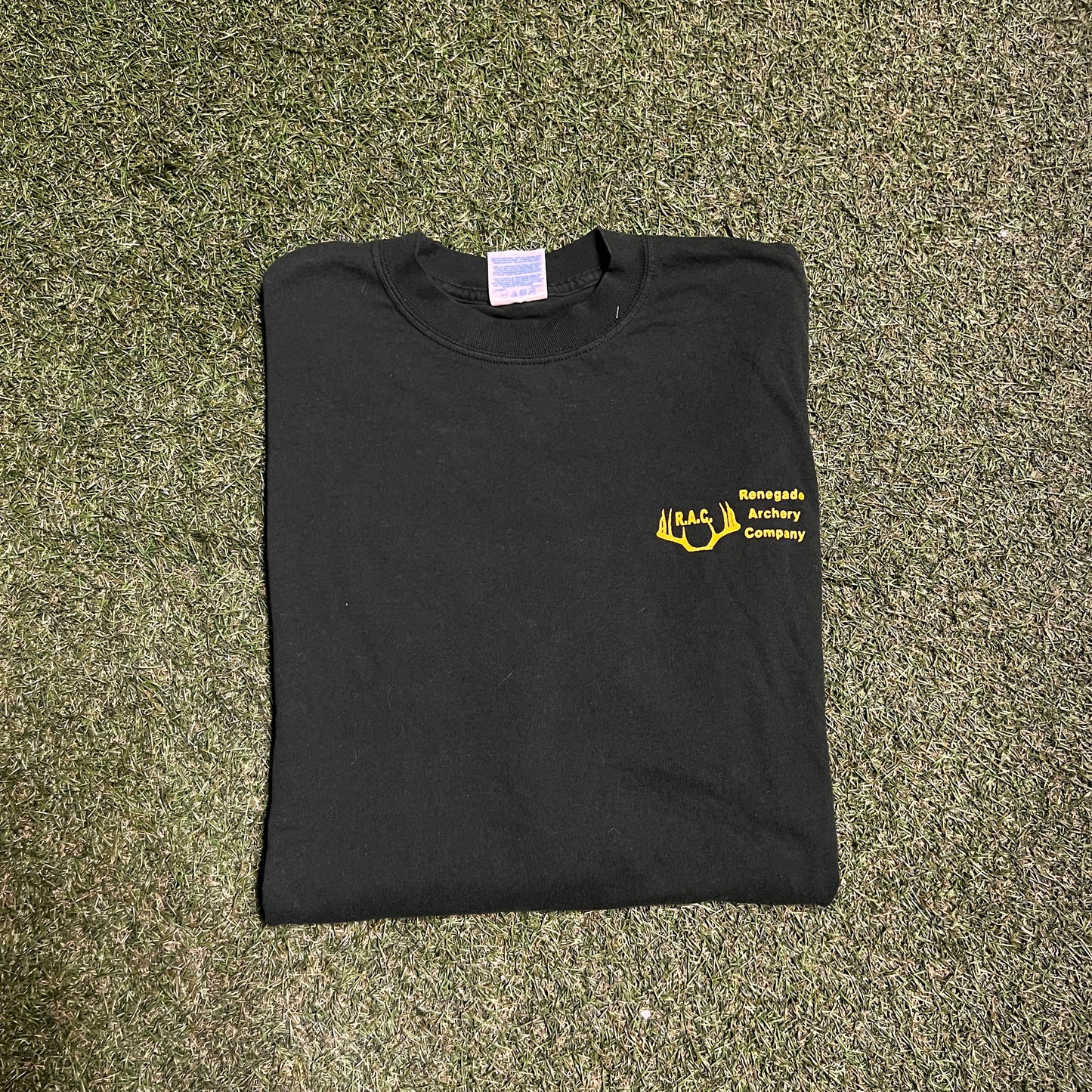 Y2K Renegade Archery Longsleeve Tee Green Size XL USED v14558