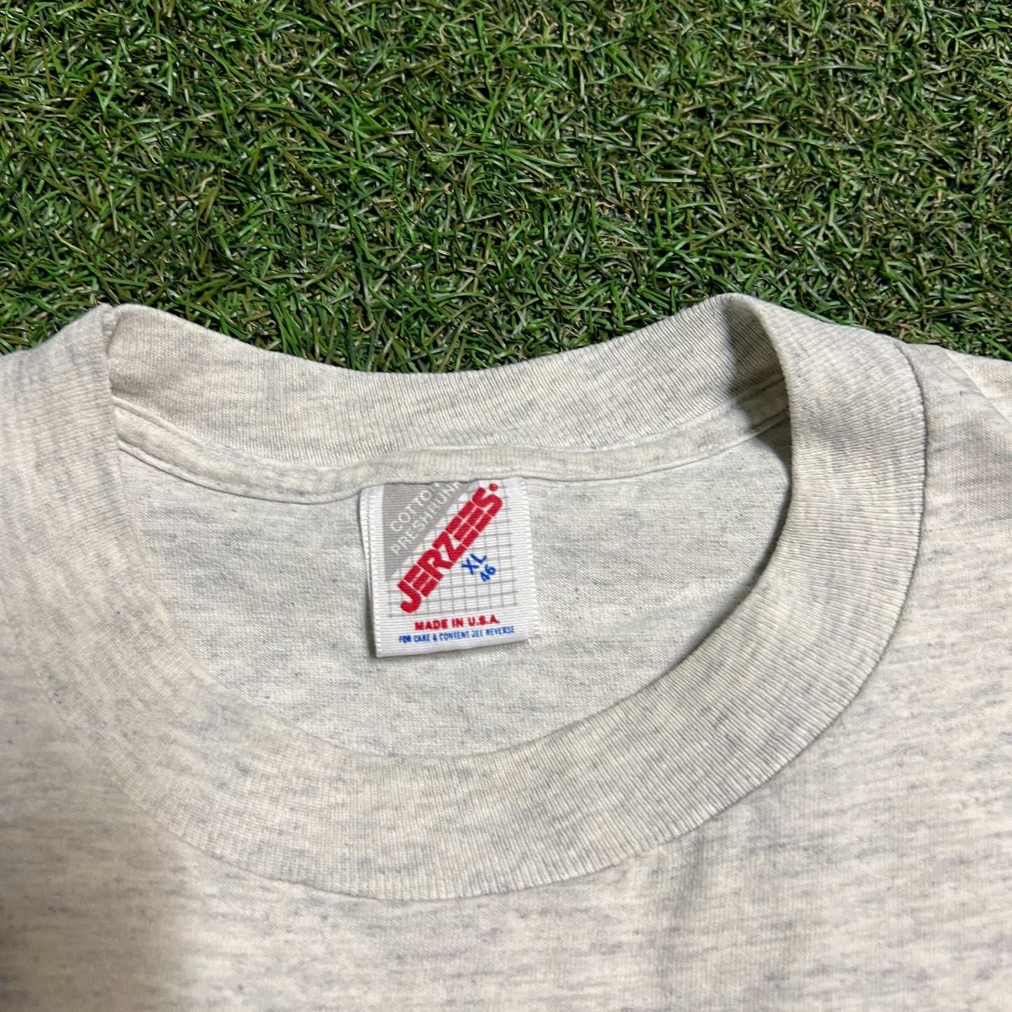 1991 Glacier Nationl Park Moose Tee Grey Size XL USED v14564