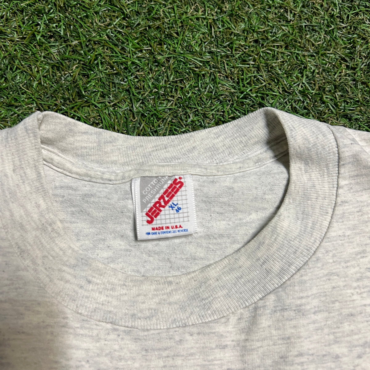 1991 Glacier Nationl Park Moose Tee Grey Size XL USED v14564