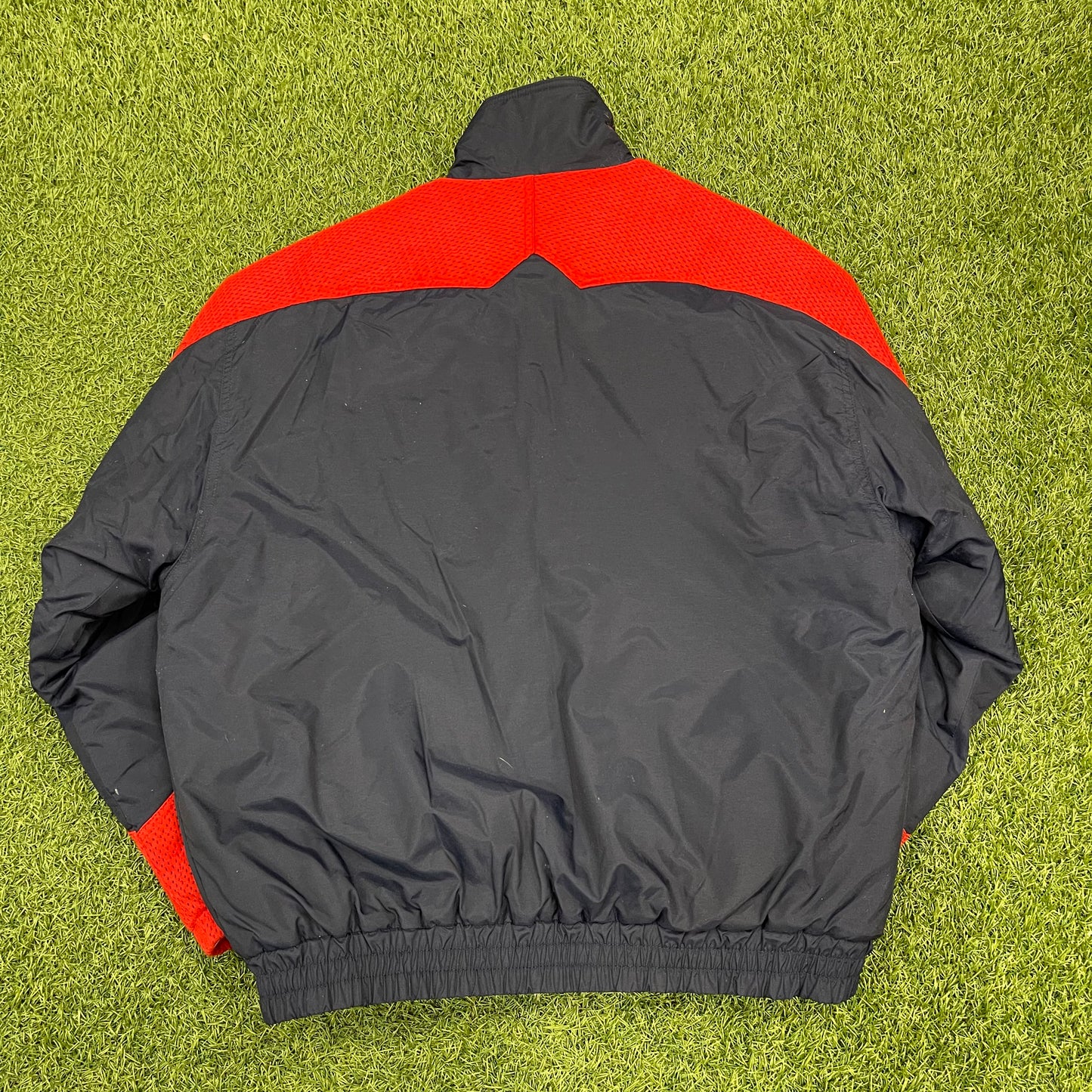 1990s Fila Down Jacket Red Blue Size Large V14635