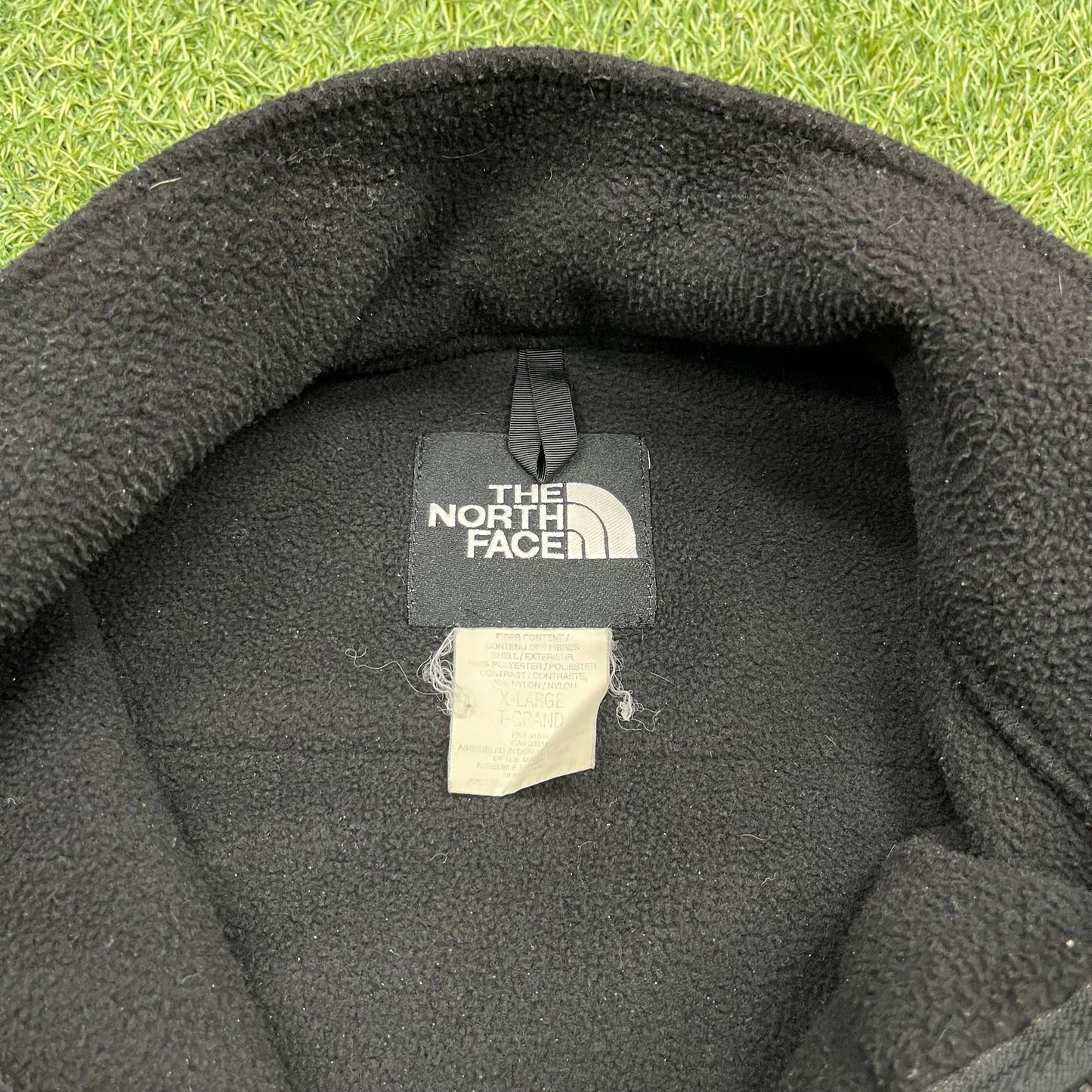 Y2K North Face Denali Fleece Black Size XL v14630