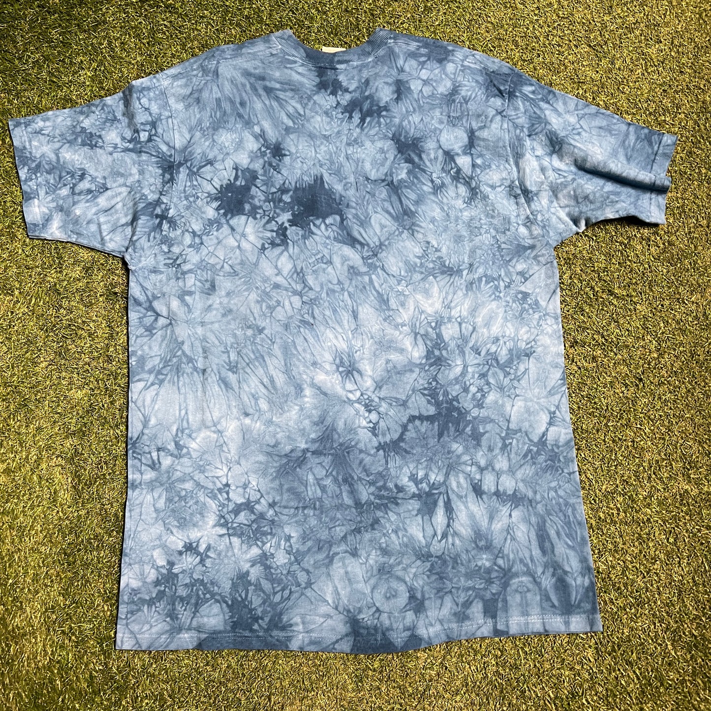 Y2K Star Wars Darth Maul Tie Dye Big Face Tee Size XL USED v15628