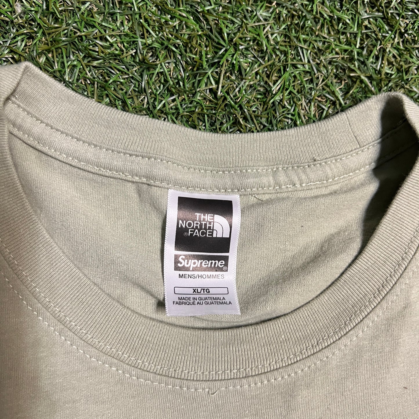 Supreme x North Face Astronaut Tee Green Size XL x12193
