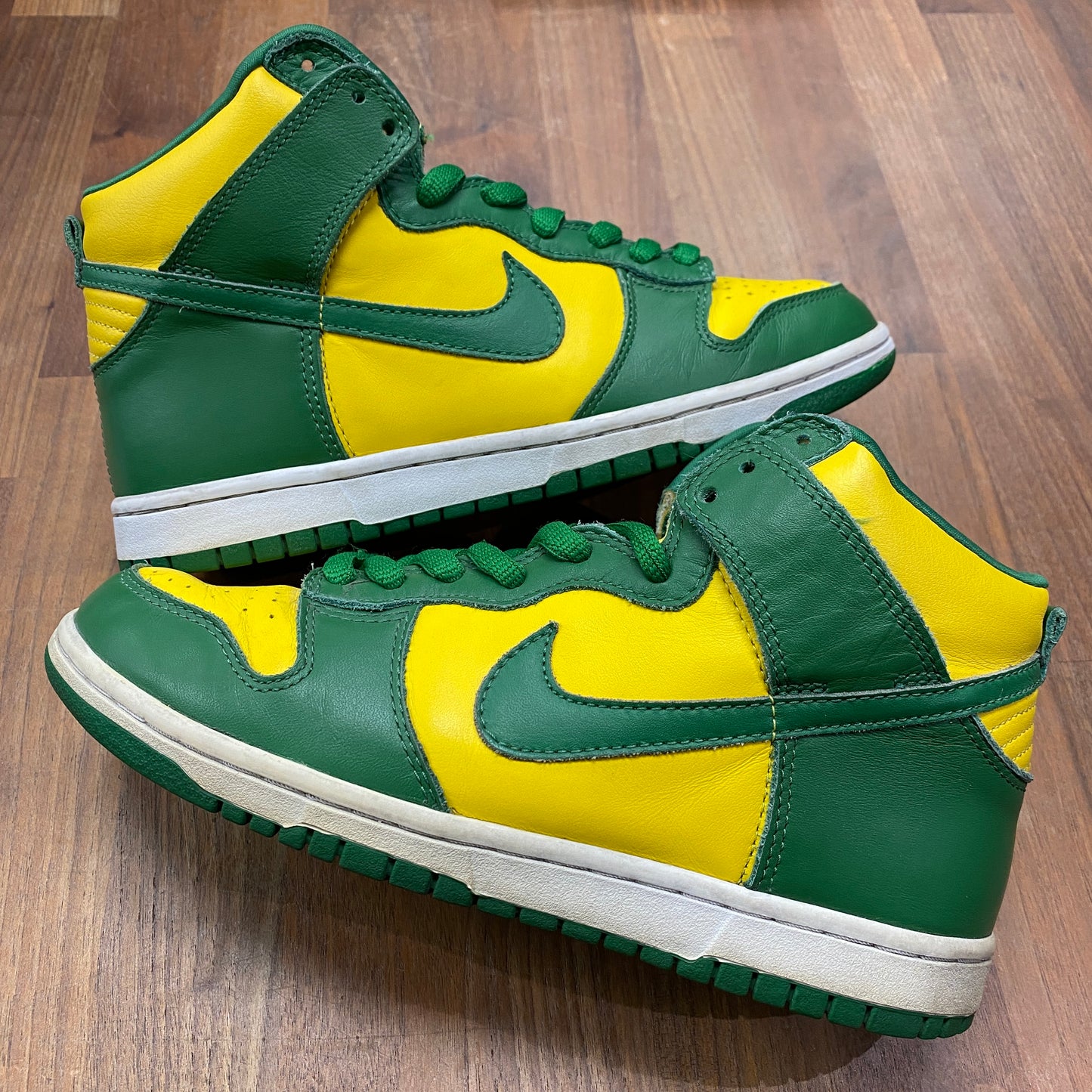 Nike SB Dunk High Brazil 2003 Size 8 USED s941