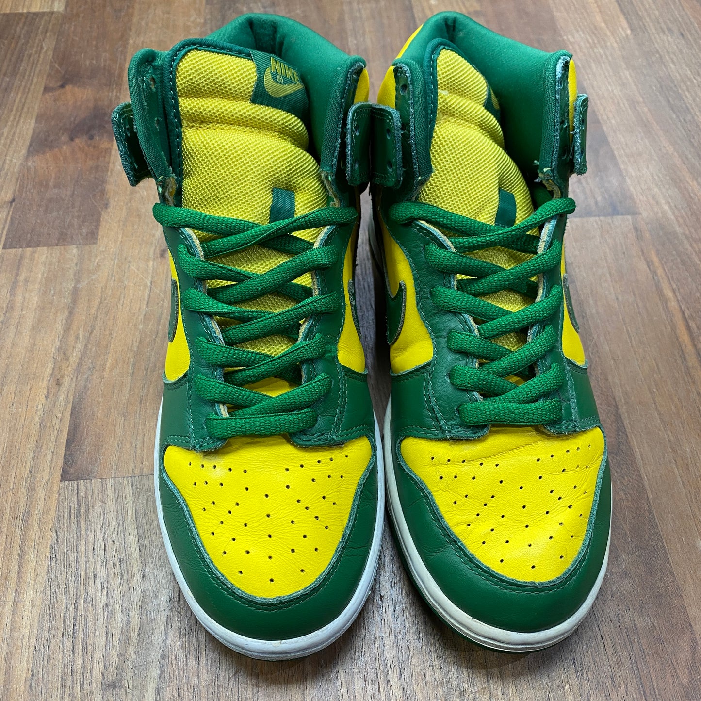 Nike SB Dunk High Brazil 2003 Size 8 USED s941