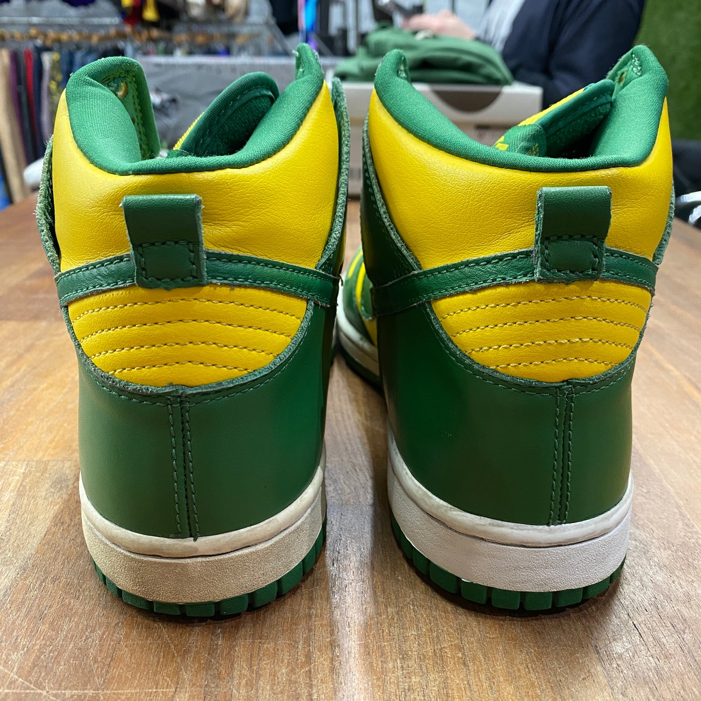 Nike SB Dunk High Brazil 2003 Size 8 USED s941