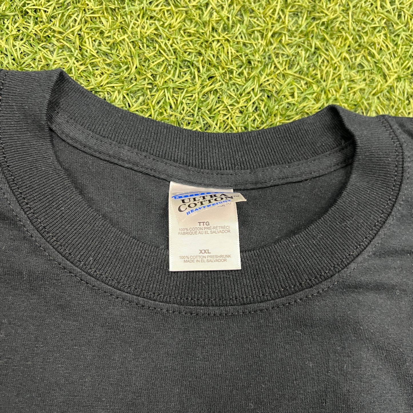 1990s Donny Hathaway Black Tee Size XXL USED v14604