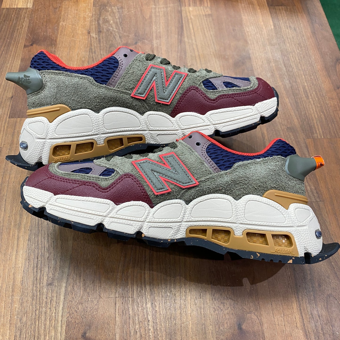 New Balance 574 Yurt Salehe Bembury Team Forest Green Size 10.5 NEW s15735