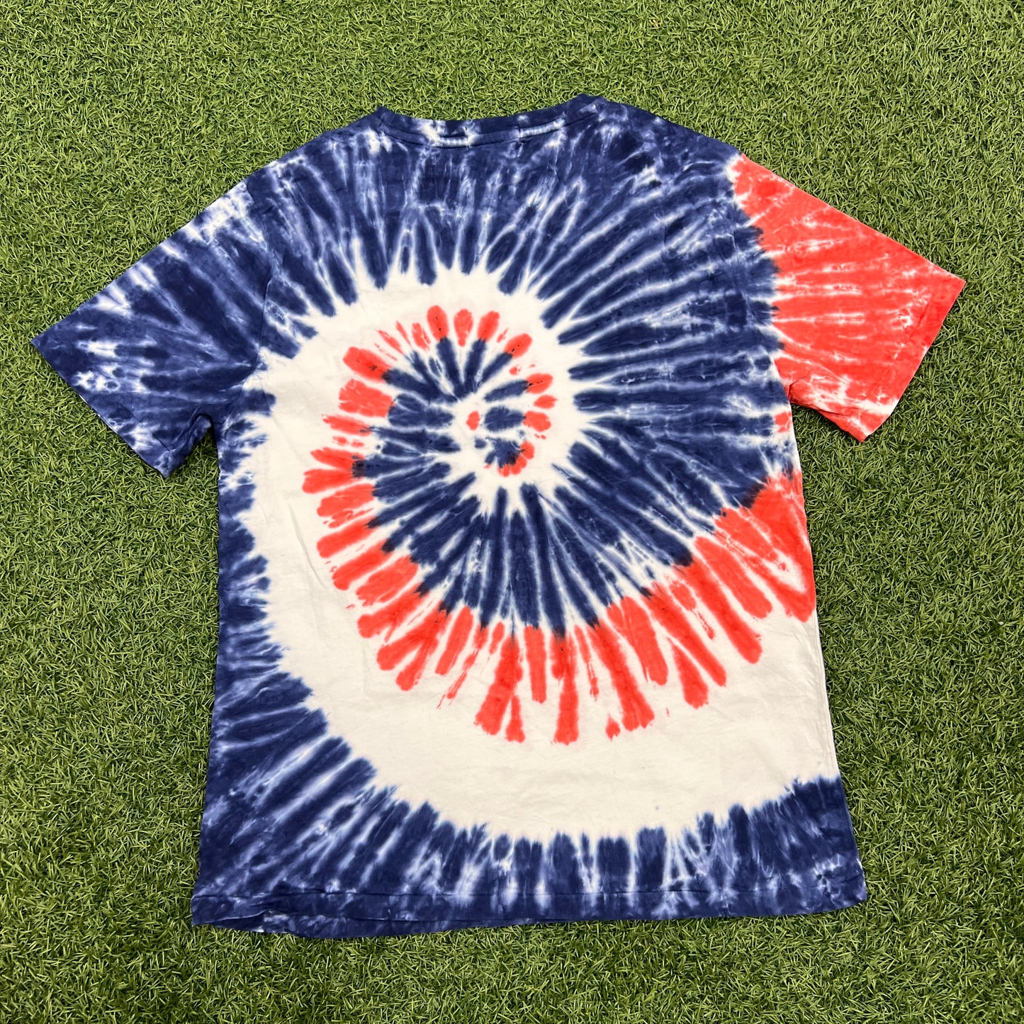 Polo New Age Blue Tie Dye Tee Size XL USED v14614