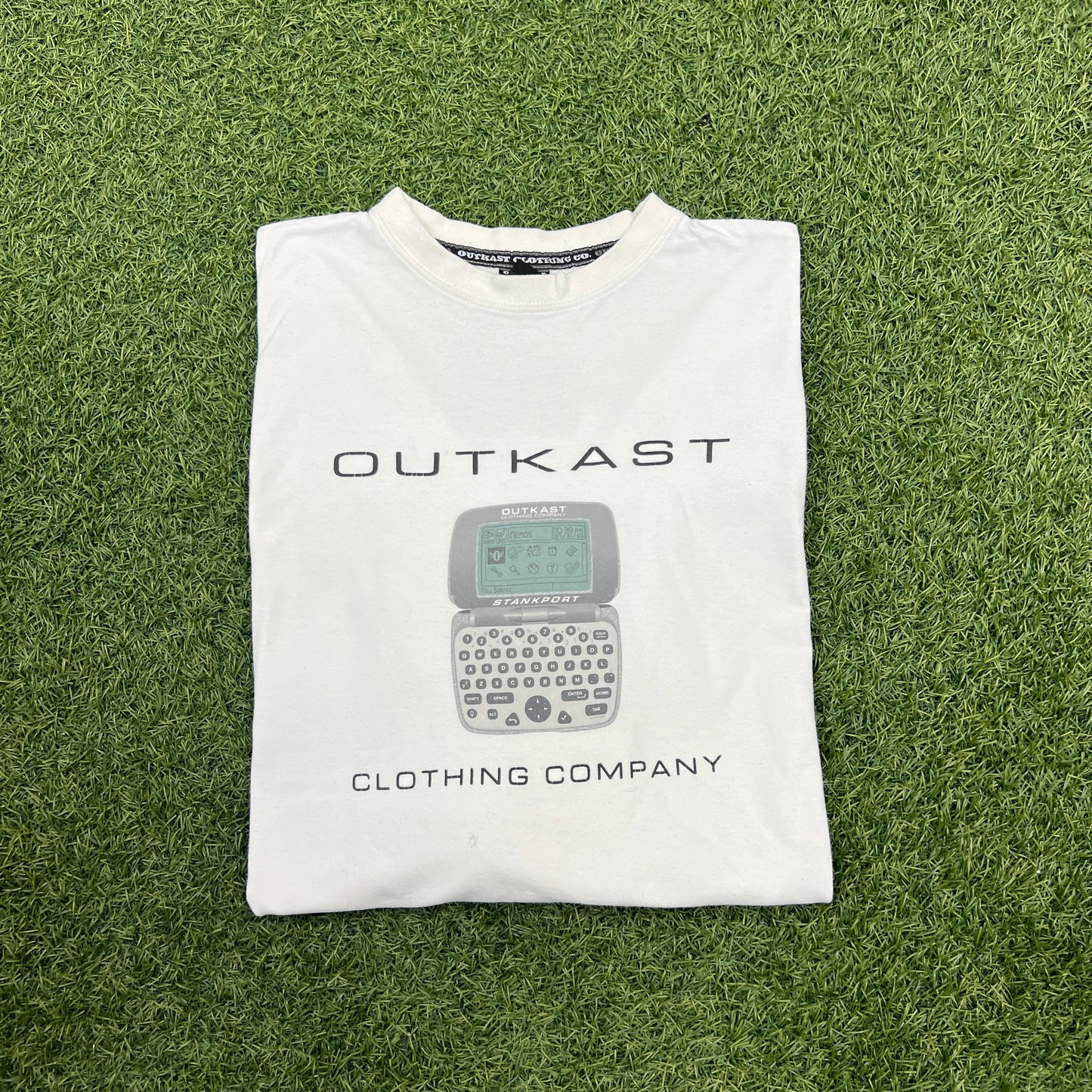 Outkast Clothing Company Stankport White Longsleeve Size XL USED v14640