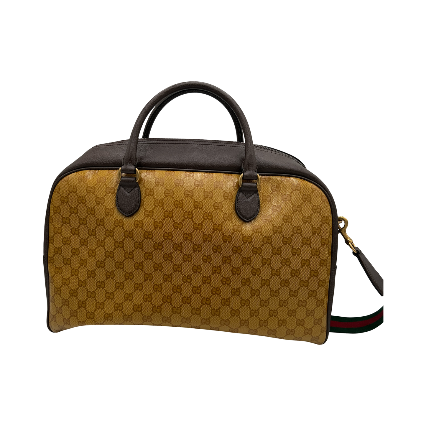Gucci x Adidas Large Duffle Bag Beige/Brown X12550