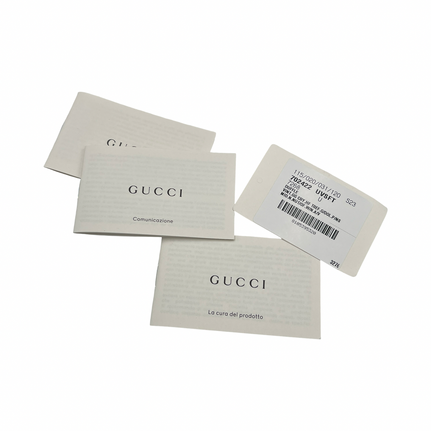 Gucci x Adidas Large Duffle Bag Beige/Brown X12550