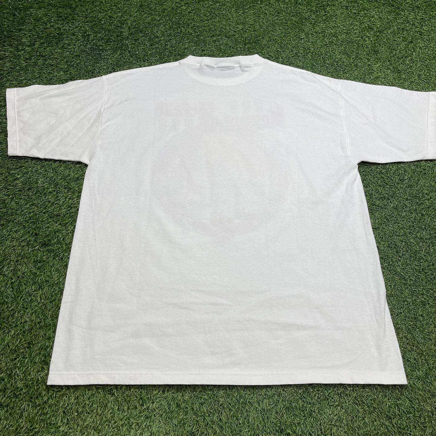 1998 Bulls 3 Peat Finals Basketball White Tee Size XL USED v14955