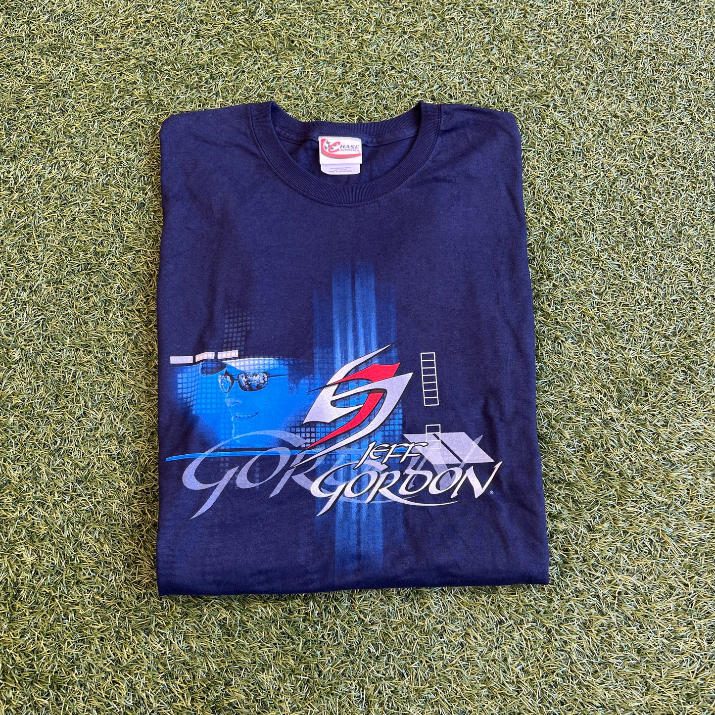 2006 Jeff Gordon Simple Racing Navy Tee Size XL USED v15759