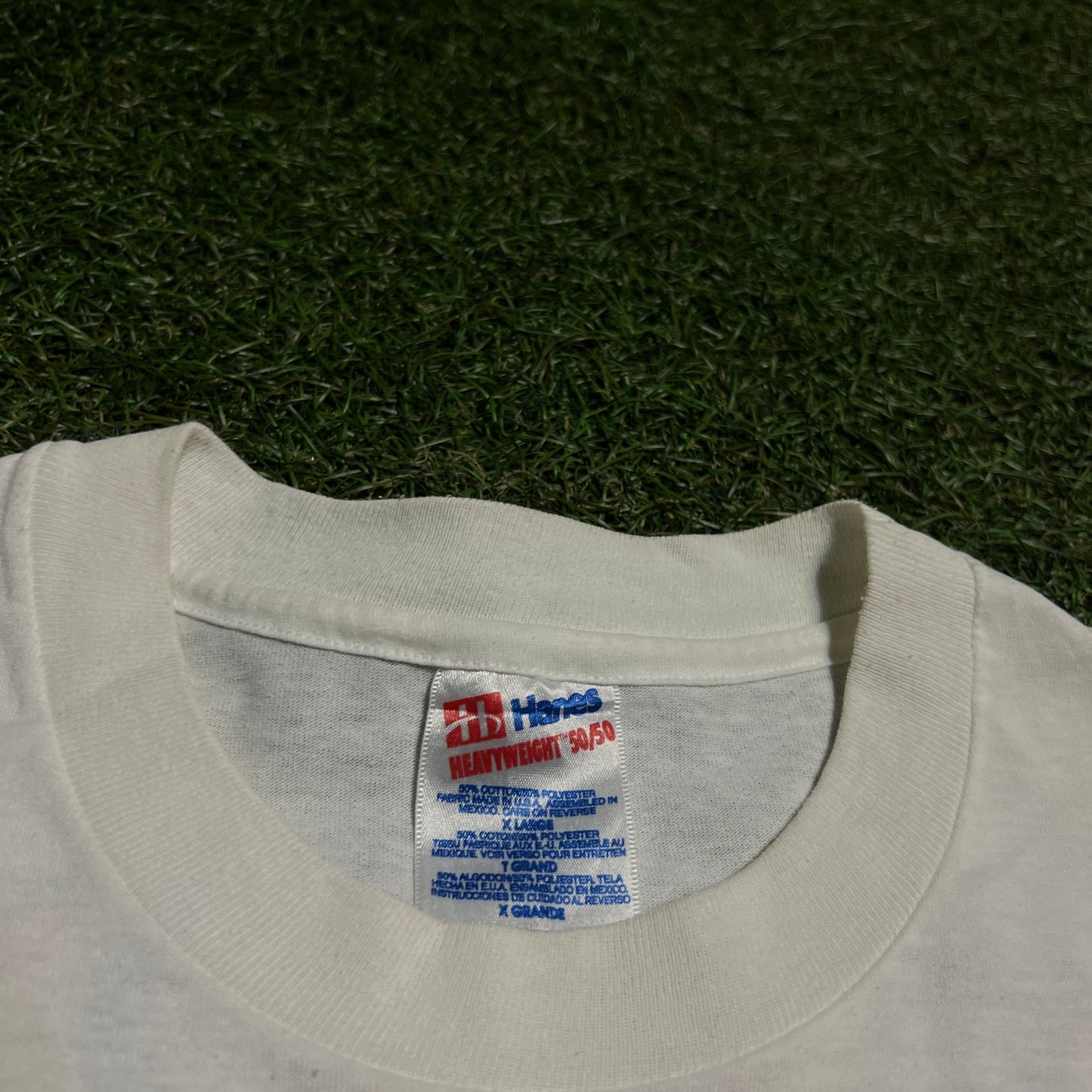 Vintage Jesus One Of These People Can Save Your Soul Tee white Size XL USED v13939