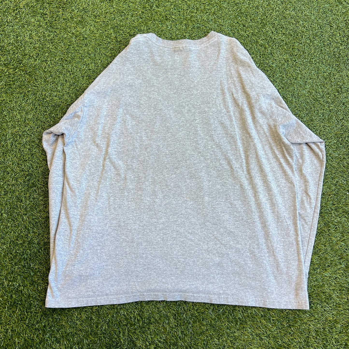 1990s Nike White Tag Grey Center Swoosh Longslee Size XL USED v15741