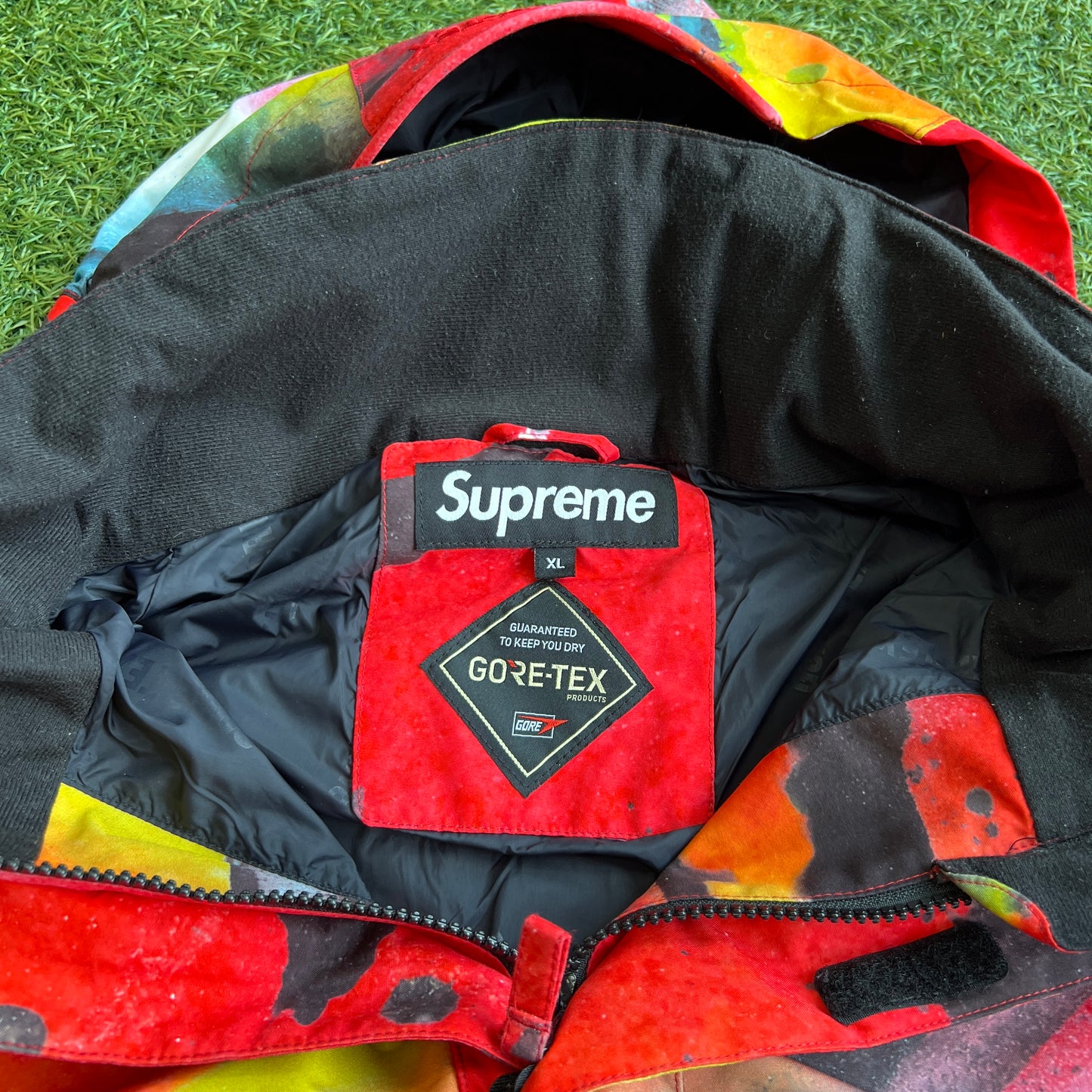 Supreme Gore-Tex Rammellzee Red Jacket Size XL USED x13202