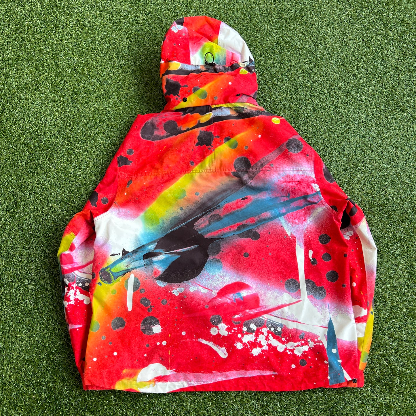 Supreme Gore-Tex Rammellzee Red Jacket Size XL USED x13202