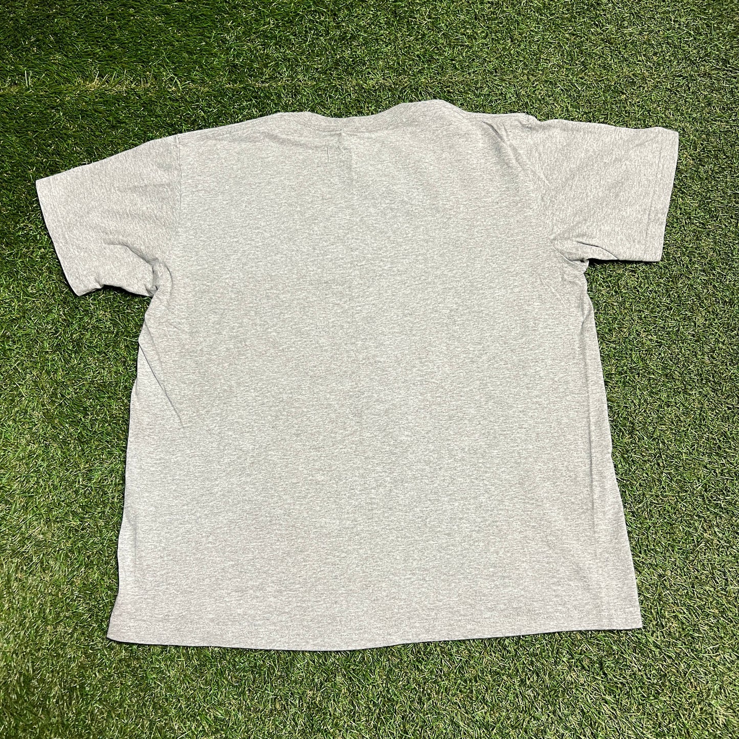 Supreme FW21 Samurai Tee Heather Grey Size Medium USED x11434